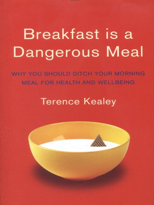 cover image of Breakfast is a Dangerous Meal